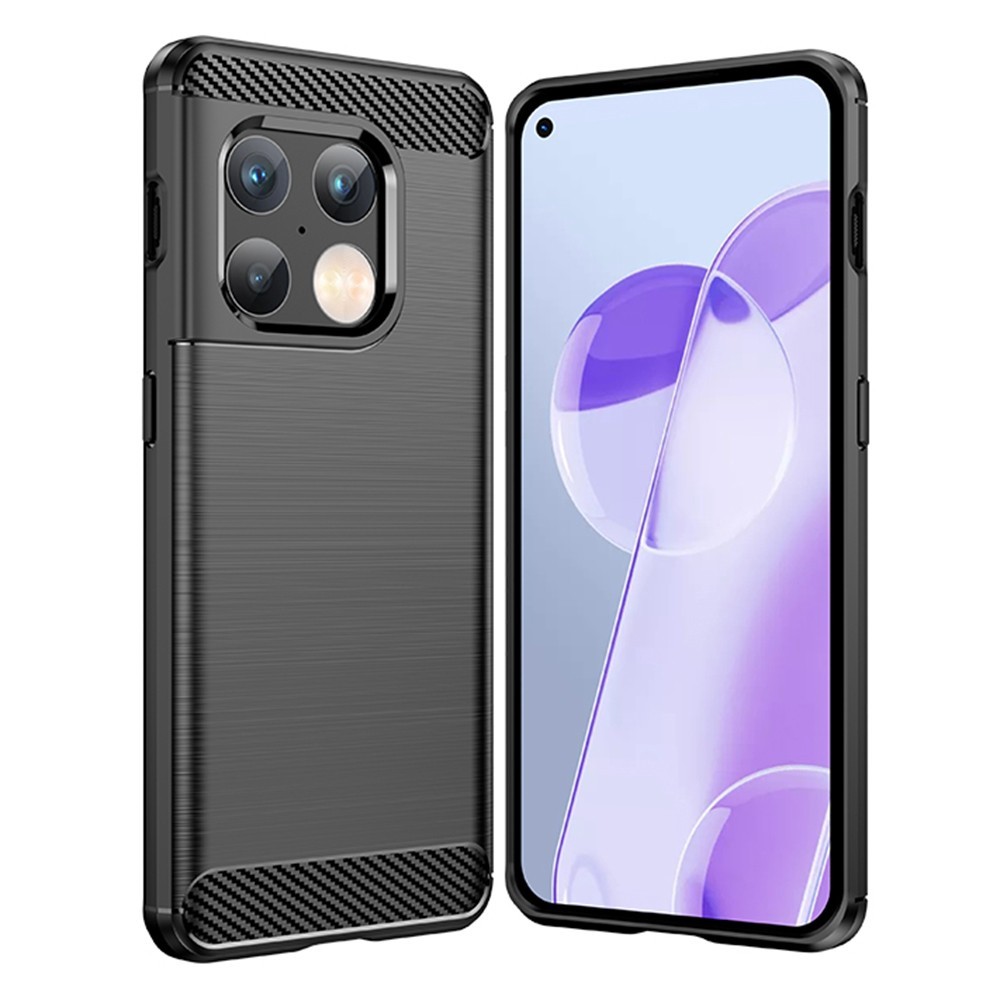 Калъф-Techsuit - Carbon Silicone - OnePlus 10 Pro 5G - Black