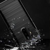 Калъф-Techsuit - Carbon Silicone - OnePlus 8 Pro - Black
