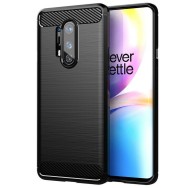 Калъф-Techsuit - Carbon Silicone - OnePlus 8 Pro - Black