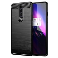 Калъф-Techsuit - Carbon Silicone - OnePlus 8 - Black