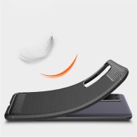 Калъф-Techsuit - Carbon Silicone - Huawei P40 Pro - Black