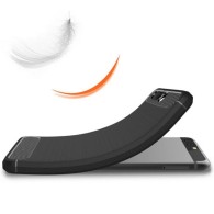 Калъф-Techsuit - Carbon Silicone - Huawei P10 Plus - Black