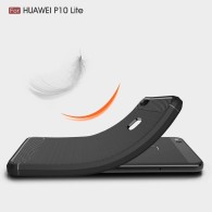Калъф-Techsuit - Carbon Silicone - Huawei P10 Lite - Black