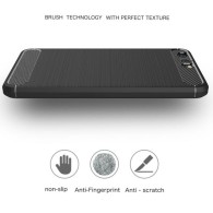 Калъф-Techsuit - Carbon Silicone - Huawei P10 - Black