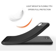 Калъф-TechSuit - Carbon Silicone - Samsung Galaxy M51 - Black