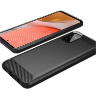 Калъф-Techsuit - Carbon Silicone - Samsung Galaxy A72 4G / A72 5G - Black