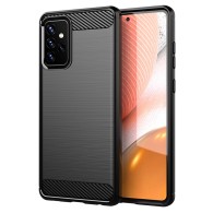 Калъф-Techsuit - Carbon Silicone - Samsung Galaxy A72 4G / A72 5G - Black