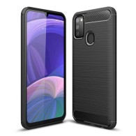 Калъф-Techsuit - Carbon Silicone - Samsung Galaxy M21 / M30S - Black