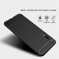 Калъф-Techsuit - Carbon Silicone - Samsung Galaxy A7 2018 - Black