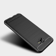 Калъф-Techsuit - Carbon Silicone - Samsung Galaxy J4 Plus - Black