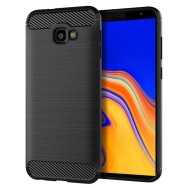 Калъф-Techsuit - Carbon Silicone - Samsung Galaxy J4 Plus - Black