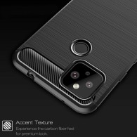 Калъф-Techsuit - Carbon Silicone - Google Pixel 5 - Black