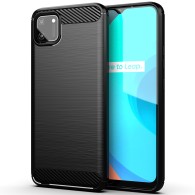 Калъф-Techsuit - Carbon Silicone - Realme C11 (2020) - Black