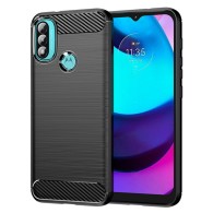 Калъф-Techsuit - Carbon Silicone - Motorola Moto E20 / Moto E30 / Moto E40 - Black