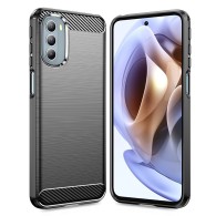 Калъф-Techsuit - Carbon Silicone - Motorola Moto G31 4G / Moto G41 4G - Black