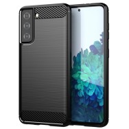 Калъф-Techsuit - Carbon Silicone - Samsung Galaxy S21 Plus 5G - Black