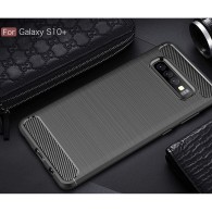 Калъф-Techsuit - Carbon Silicone - Samsung Galaxy S10 Plus - Black