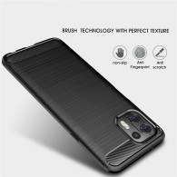Калъф-Techsuit - Carbon Silicone - Motorola Edge 20 Lite 5G - Black
