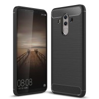 Калъф-Techsuit - Carbon Silicone - Huawei Mate 10 Pro - Black