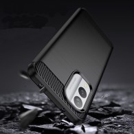 Калъф-Techsuit - Carbon Silicone - Nokia X30 - Black