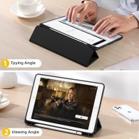 Калъф -Techsuit - Flex Trifold (with Pencil Holder) - iPad Air 10.5 2019 / iPad Pro 10.5 2017 - Matcha Green