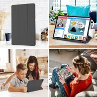 Калъф -Techsuit - Flex Trifold (with Pencil Holder) - Samsung Galaxy Tab A7 Lite - Black