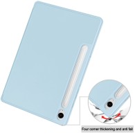 Калъф -Techsuit - Flex Trifold (with Pencil Holder) - Samsung Galaxy Tab S9 FE - Sky Blue