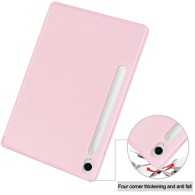 Калъф -Techsuit - Flex Trifold (with Pencil Holder) - Samsung Galaxy Tab S9 FE - Pink