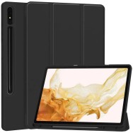 Калъф-Techsuit - Flex Trifold (with Pencil Holder) - Samsung Galaxy Tab S7 Plus / S8 Plus - Black