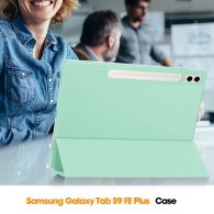 Калъф-Techsuit - Flex Trifold (with Pencil Holder) - Samsung Galaxy Tab S9 Plus - Matcha Green