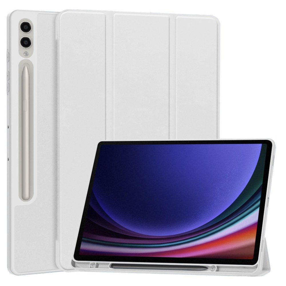 Калъф-Techsuit - Flex Trifold (with Pencil Holder) - Samsung Galaxy Tab S9 Plus - Gray