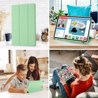 Калъф-Techsuit - Flex Trifold (with Pencil Holder) - Samsung Galaxy Tab S6 Lite (2020/2022/2024) - Matcha Green