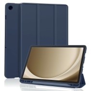 Калъф-Techsuit - Flex Trifold (with Pencil Holder) - Samsung Galaxy Tab A9 Plus - Dark Blue
