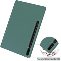 Калъф-Techsuit - Flex Trifold (with Pencil Holder) - Samsung Galaxy Tab S7 / S8 - Green