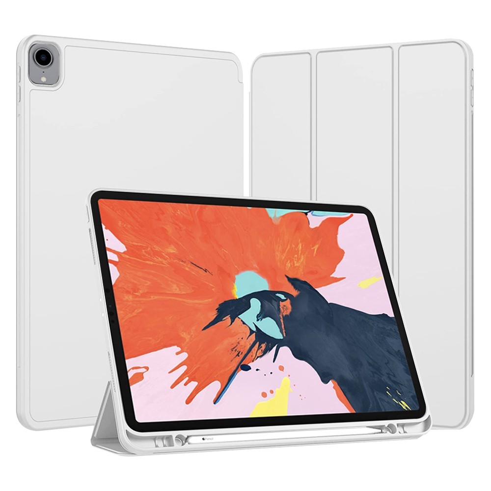 Калъф-Techsuit - Flex Trifold (with Pencil Holder) - iPad Pro 12.9 (2018/2020/2021/2022) - Gray