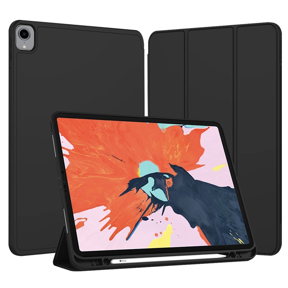 Калъф-Techsuit - Flex Trifold (with Pencil Holder) - iPad Pro 12.9 (2018/2020/2021/2022) - Black