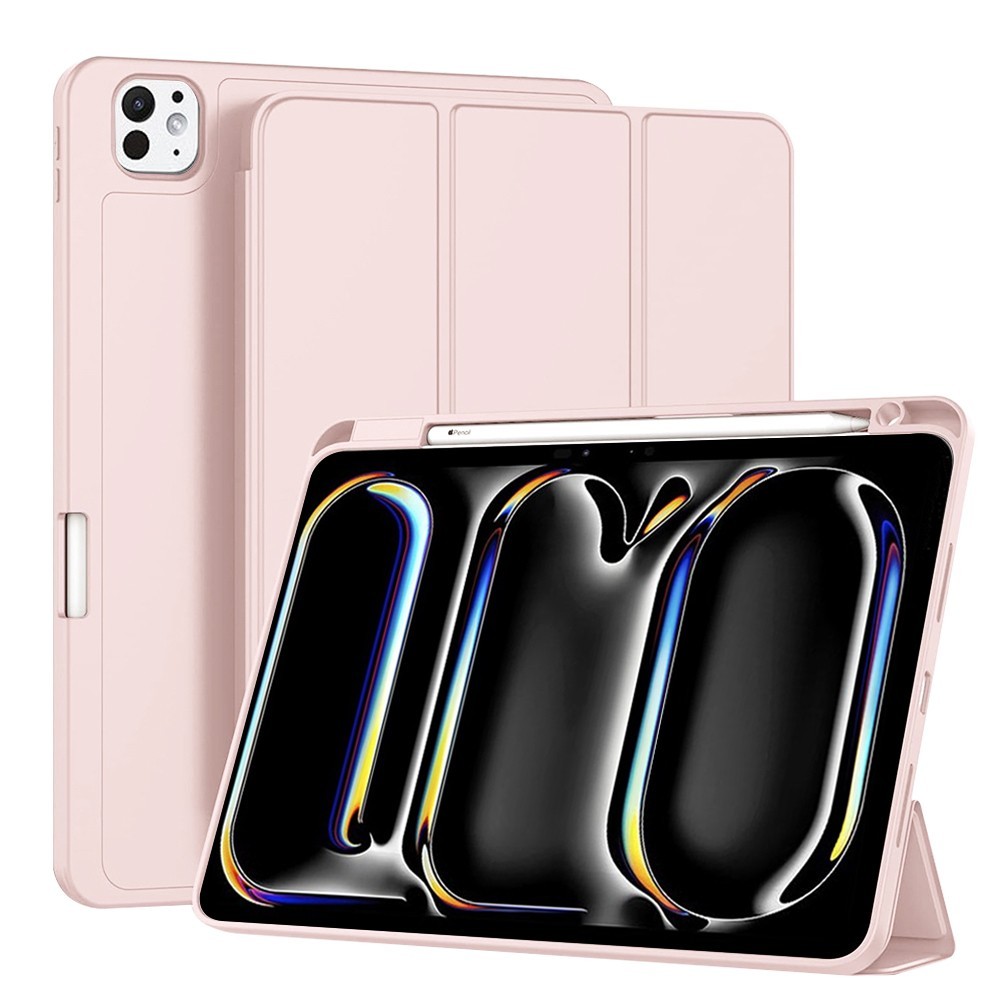 Калъф-Techsuit - Flex Trifold (with Pencil Holder) - iPad Pro 11 (2024) - Pink