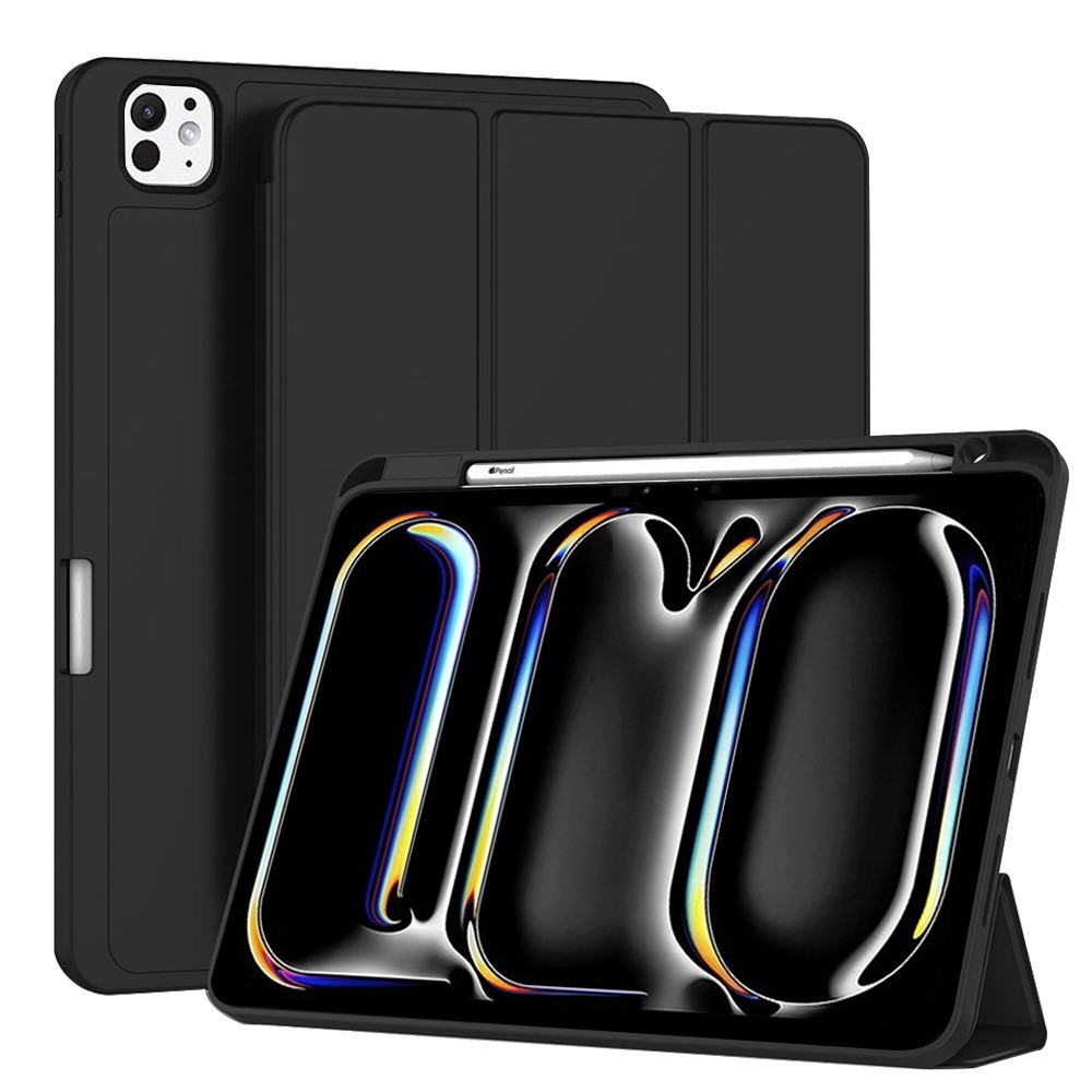 Калъф-Techsuit - Flex Trifold (with Pencil Holder) - iPad Pro 11 (2024) - Black
