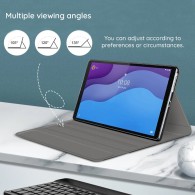 Калъф-Techsuit - CozyTab Case (with Pencil Holder/RGB Wireless Magnetic Keyboard) - Samsung Galaxy Tab S9 Ultra - Black