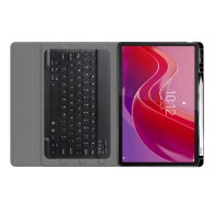 Калъф-Techsuit - CozyTab Case (with Pencil Holder/RGB Wireless Magnetic Keyboard) - Lenovo Tab M11 - Black