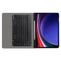 Калъф-Techsuit - CozyTab Case (with Pencil Holder/RGB Wireless Magnetic Keyboard) - Samsung Galaxy Tab S9 Plus - Black