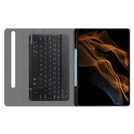 Калъф-Techsuit - CozyTab Case (with Pencil Holder/RGB Wireless Magnetic Keyboard) - Samsung Galaxy Tab S8 Ultra - Black