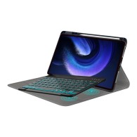 Калъф-Techsuit - CozyTab Case (with Pencil Holder/RGB Wireless Magnetic Keyboard) - Xiaomi Pad 6 / Pad 6 Pro - Black