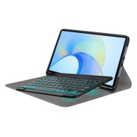 Калъф-Techsuit - CozyTab Case (with Pencil Holder/RGB Wireless Magnetic Keyboard) - Honor Pad X9 / X8 Pro - Black