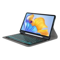 Калъф-Techsuit - CozyTab Case (with Pencil Holder/RGB Wireless Magnetic Keyboard) - Honor Pad 8 - Black