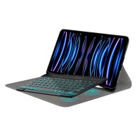 Калъф-Techsuit - CozyTab Case (with Pencil Holder/RGB Keyboard) - iPad Pro 11 (2018/2020/2021/2022) - Black