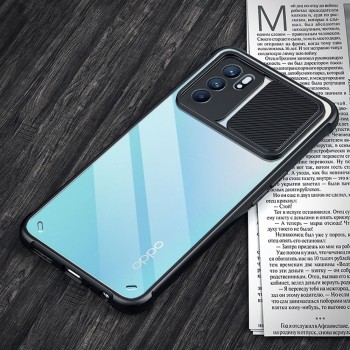 Калъф TECH-PROTECT CAMSHIELD за OPPO RENO 6 5G, Черен