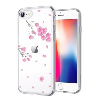 Калъф ESR MANIA за iPhone 7/8/SE 2020, Cherry blossom