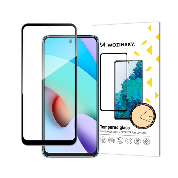 Стъклен Протектор Wozinsky Tempered Glass Full Glue Case Friendly за Xiaomi Redmi 10, Black