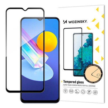 Стъклен Протектор Wozinsky Tempered Glass Full Glue Case Friendly за Vivo Y72 5G, Black